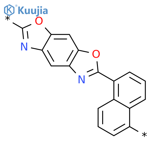 Poly(benzo[1,2-d:5,4-d']bisoxazole-2,6-diyl-1,5-naphthalenediyl) structure