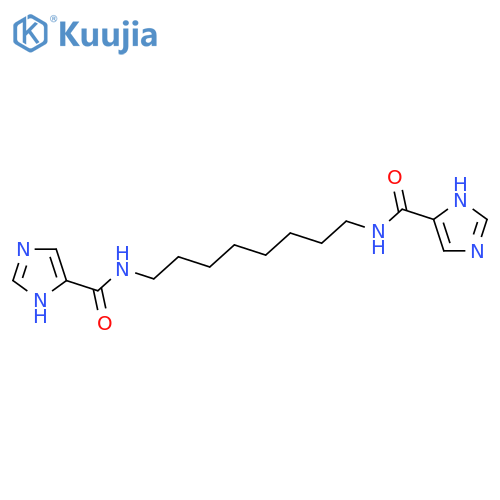 1H-Imidazole-4-carboxamide, N,N'-1,8-octanediylbis- structure
