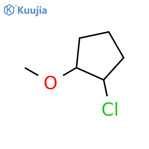 Cyclopentane, 1-chloro-2-methoxy- structure