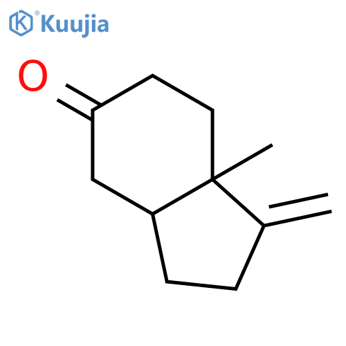 5H-Inden-5-one, octahydro-7a-methyl-1-methylene-, trans- structure