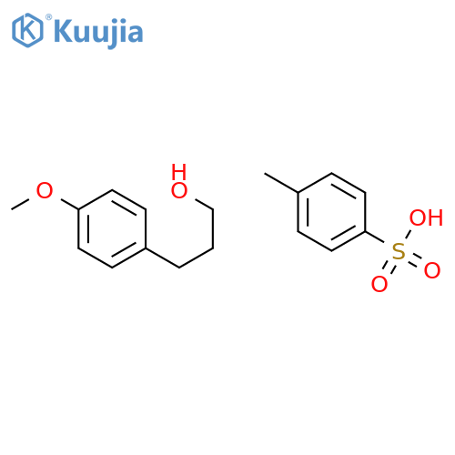 Benzenepropanol, 4-methoxy-, 4-methylbenzenesulfonate structure