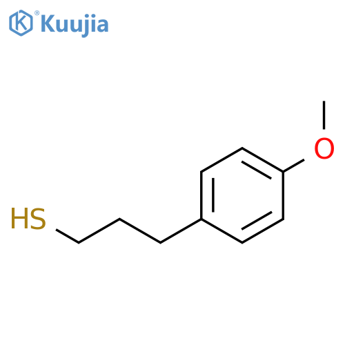 3-(4-methoxyphenyl)propane-1-thiol structure
