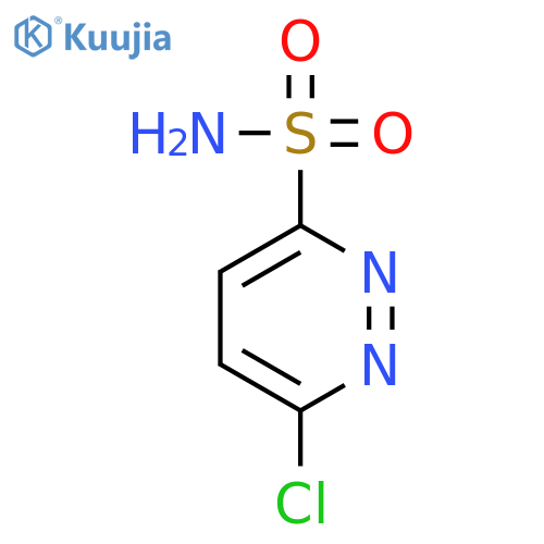6-chloropyridazine-3-sulfonamide structure