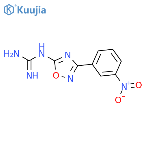 Guanidine, [3-(3-nitrophenyl)-1,2,4-oxadiazol-5-yl]- structure