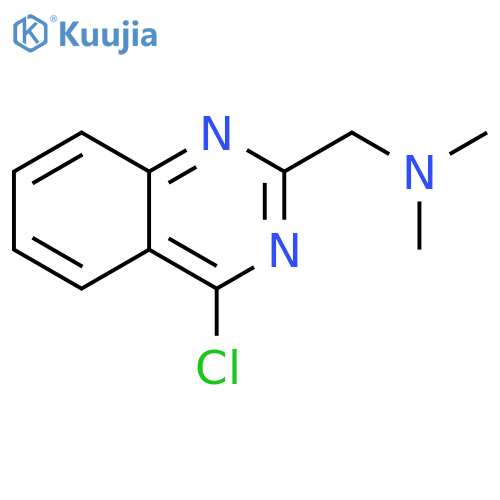 (4-Chloro-quinazolin-2-ylmethyl)-dimethyl-amine structure