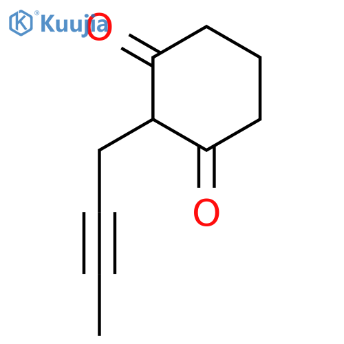 1,3-CYCLOHEXANEDIONE, 2-(2-BUTYNYL)- structure