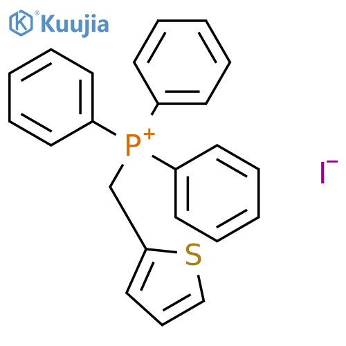 Phosphonium, triphenyl(2-thienylmethyl)-, iodide structure