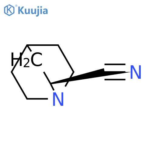 (2S)-1-Azabicyclo[2.2.2]octane-2-carbonitrile structure