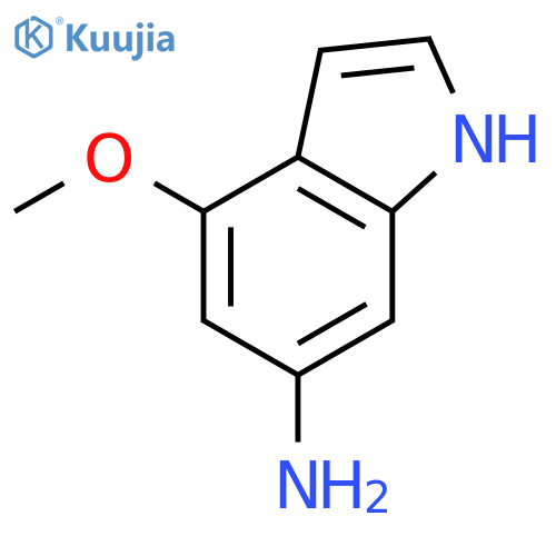 4-methoxy-1H-indol-6-amine structure