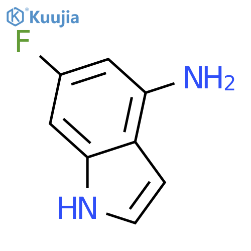6-Fluoro-1H-indol-4-amine structure