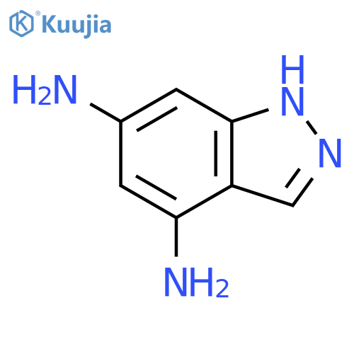 4,6-Diaminoindazole structure
