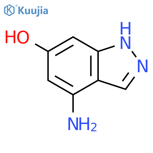 4-Amino-6-hydroxyindazole structure