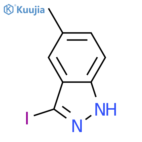 3-Iodo-5-methyl-1H-indazole structure