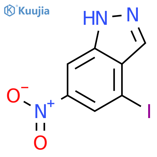 4-Iodo-6-nitro-1H-indazole structure