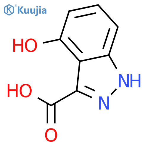 4-HYDROXY-1H-INDAZOLE-3-CARBOXYLIC ACID structure