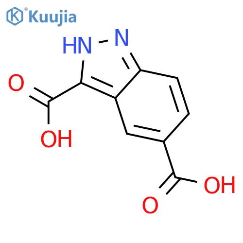 3,5-Indazoledicarboxylic Acid structure