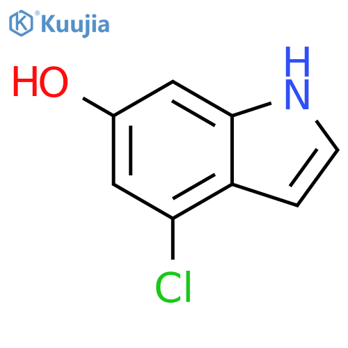 4-Chloro-1H-indol-6-ol structure