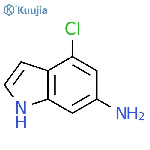4-Chloro-1H-indol-6-amine structure