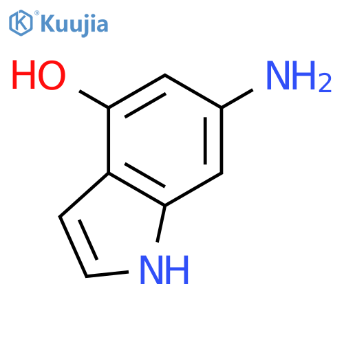 6-amino-1h-indol-4-ol structure