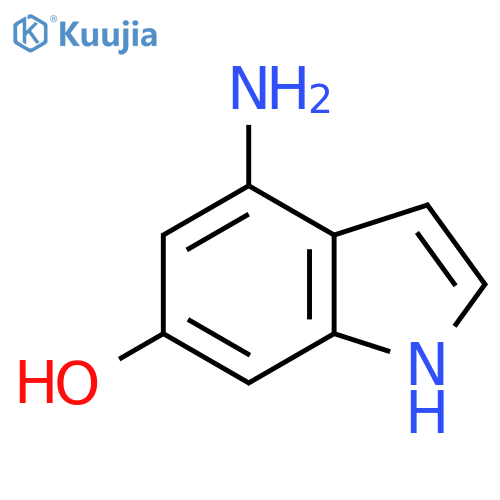 4-Amino-1H-indol-6-ol structure