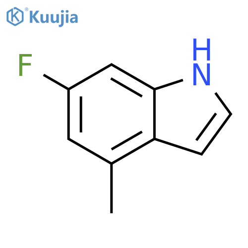 6-Fluoro-4-methyl-1H-indole structure