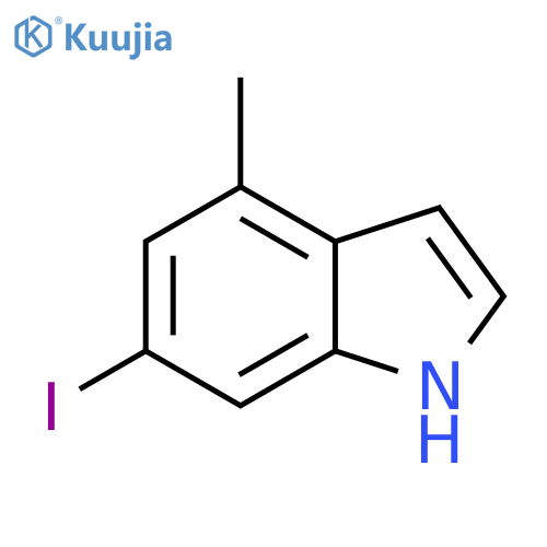 6-Iodo-4-methyl Indole structure