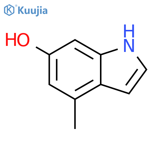 6-Hydroxy-4-methylindole structure