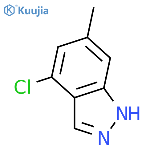 4-Chloro-6-methyl-1H-indazole structure