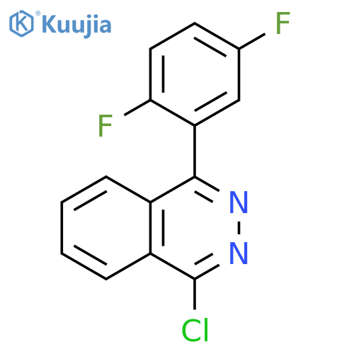 1-chloro-4-(2,5-difluorophenyl)phthalazine structure