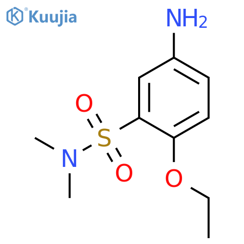 5-Amino-2-ethoxy-N,N-dimethylbenzene-1-sulfonamide structure