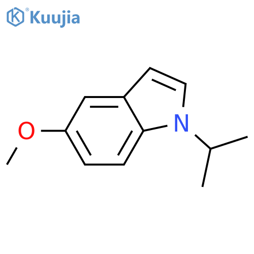 5-methoxy-1-(1-methylethyl)-1H-Indole structure