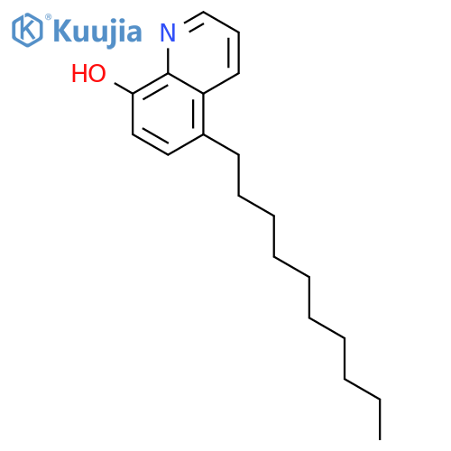 8-Quinolinol, 5-decyl- structure