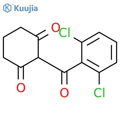 1,3-Cyclohexanedione, 2-(2,6-dichlorobenzoyl)- structure