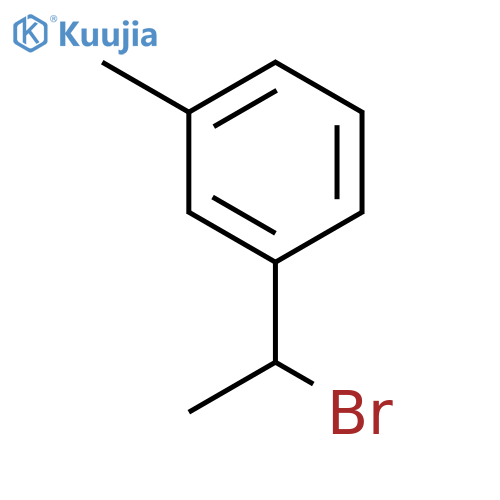1-\u200b(1-\u200bBromoethyl)\u200b-\u200b3-\u200bmethylbenzene structure
