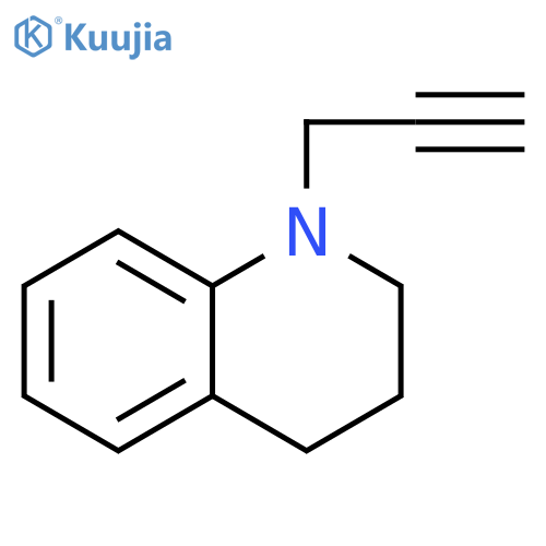 1-(prop-2-yn-1-yl)-1,2,3,4-tetrahydroquinoline structure