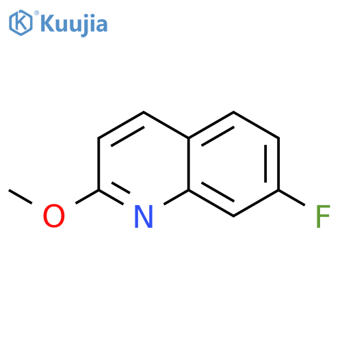 7-fluoro-2-methoxyquinoline structure