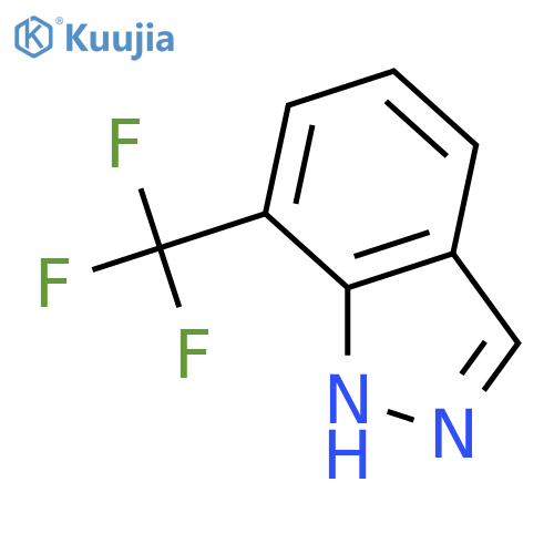 7-(Trifluoromethyl)-1H-indazole structure