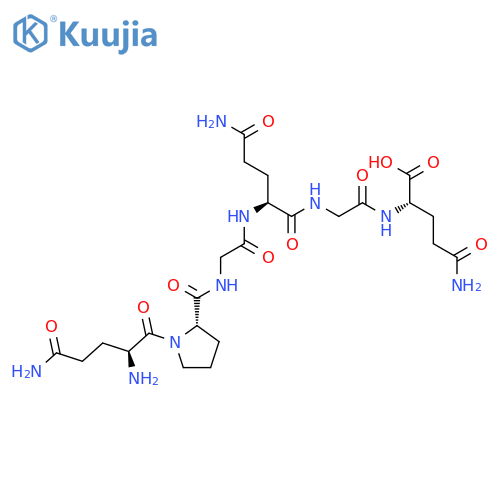 L-Glutamine, L-glutaminyl-L-prolylglycyl-L-glutaminylglycyl- structure
