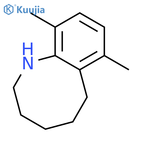 1-Benzazocine, 1,2,3,4,5,6-hexahydro-7,10-dimethyl- structure