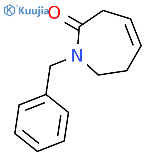 2H-AZEPIN-2-ONE, 1,3,6,7-TETRAHYDRO-1-(PHENYLMETHYL)- structure