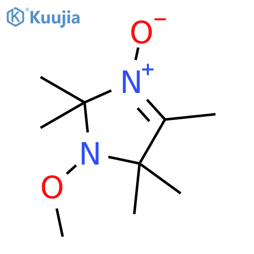 1H-IMIDAZOLE, 2,5-DIHYDRO-1-METHOXY-2,2,4,5,5-PENTAMETHYL-, 3-OXIDE structure