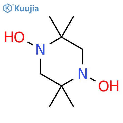 Piperazine,1,4-dihydroxy-2,2,5,5-tetramethyl- structure