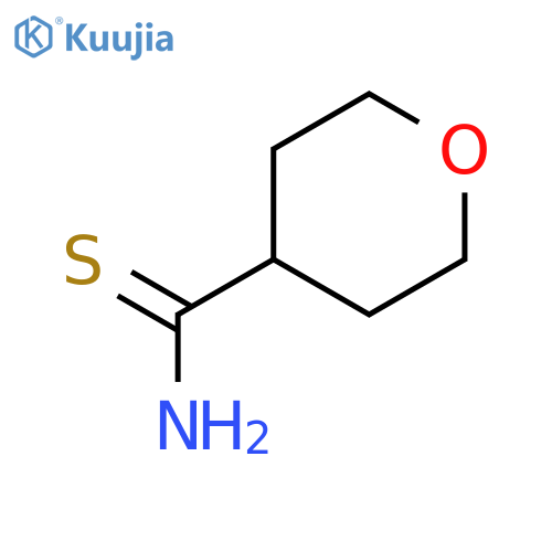 oxane-4-carbothioamide structure