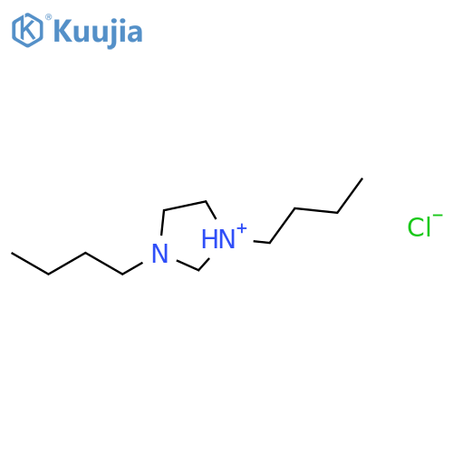 1H-Imidazolium, 1,3-dibutyl-4,5-dihydro-, chloride structure