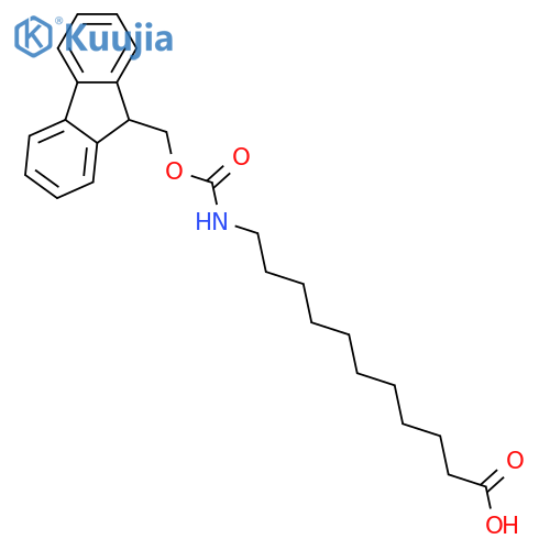Fmoc-11-aminoundecanoic acid structure