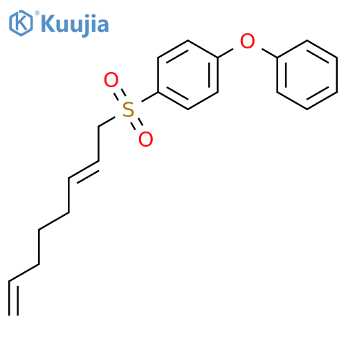 Benzene, 1-(2,7-octadienylsulfonyl)-4-phenoxy- structure