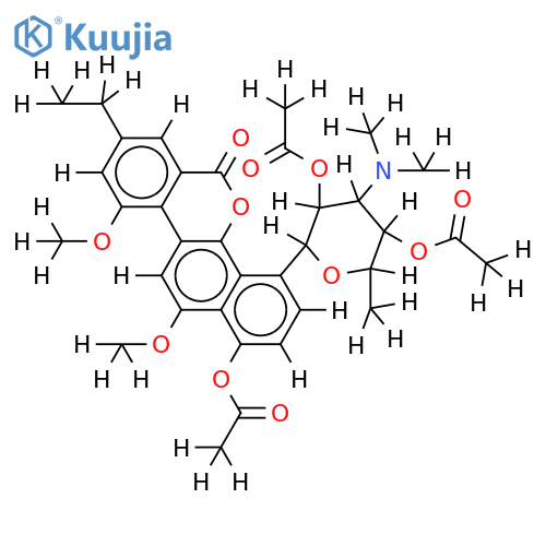 Dihydro,di-Ac-Ravidomycin structure