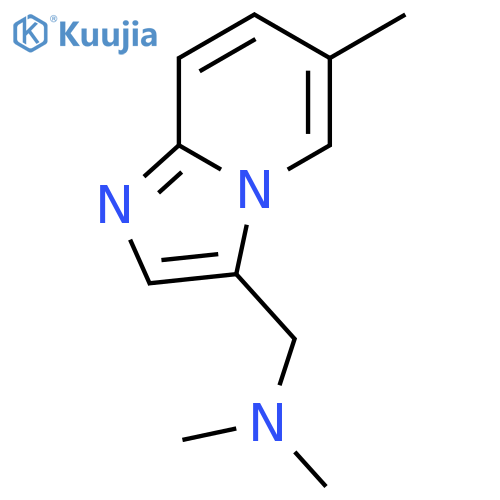 3-[(Dimethylamino)methyl]-6-methylimidazo[1,2-a]pyridine structure