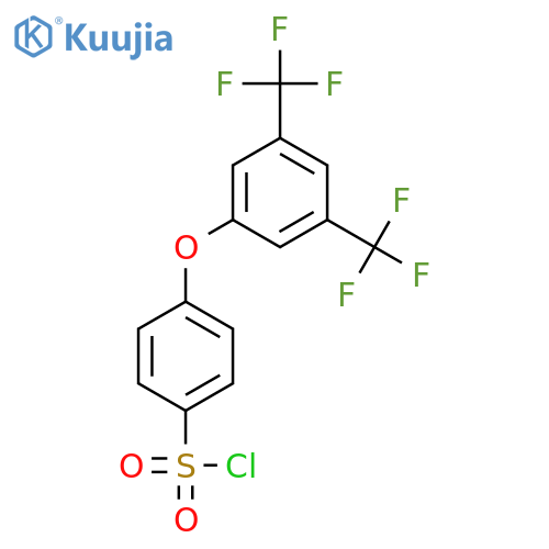 (4-3,5-Bis(Trifluoromethyl)PhenoxyPhenyl)Sulfonylchloride structure