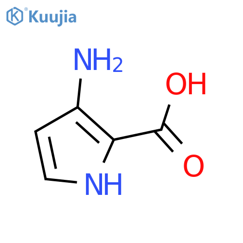 3-Amino-1H-pyrrole-2-carboxylic acid structure